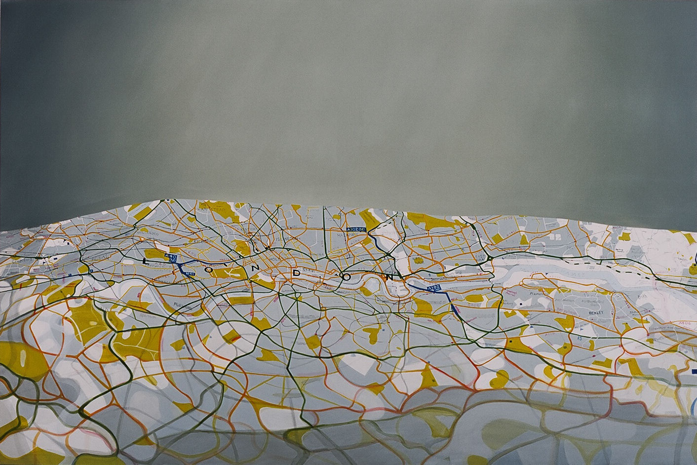Emma J Williams 'London' 2002 oil on canvas